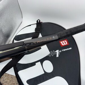 Wilson Triad 2.2 Tennis Racquet 4 3/8 Grip 110 sq w/ Cover